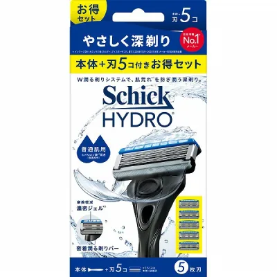シック ハイドロ 普通肌 コンボパック 本体+刃5個×1セット