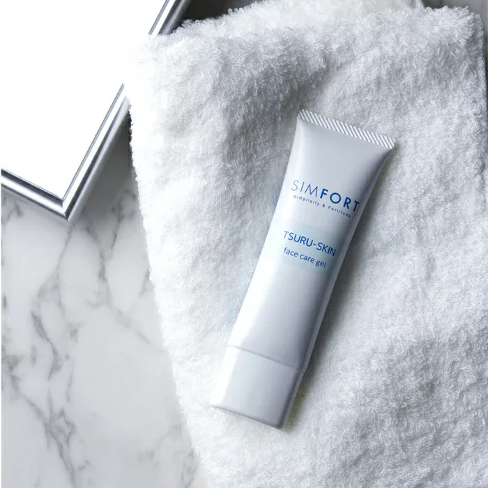 SIMFORT ツルスキンフェイスケアゲル (45g) 1本 メンズ スキンケア ニキビ 肌荒れ 保湿 シムフォート 保湿美容液 保湿ローション 肌荒れ対策 敏感肌 乾燥肌 高保湿