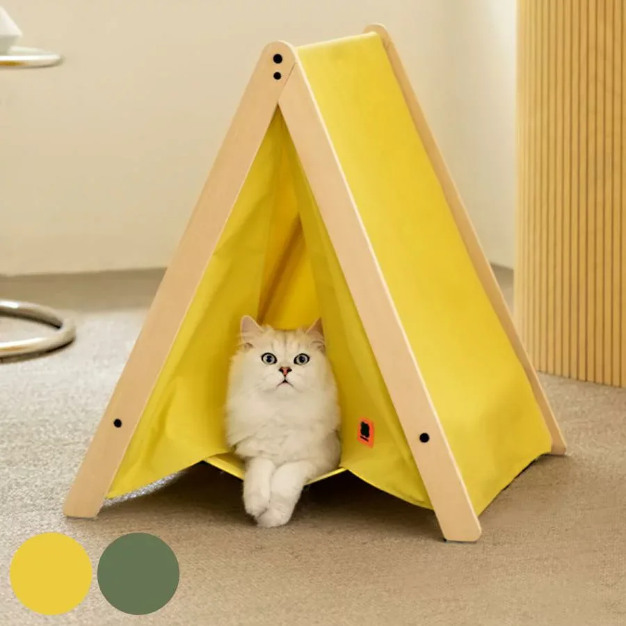ペットハウス ミオファン テントハウス ( キャットハウス 猫用 ペット用 猫ハウス ハウス おしゃれ インテリア )