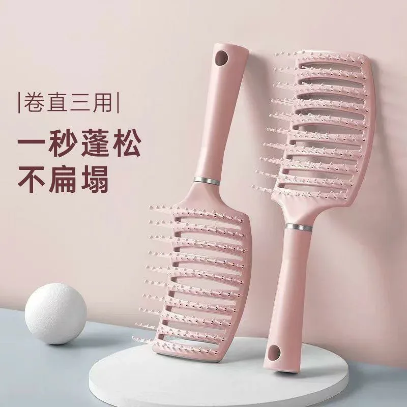 ヘアブラシ レディース ヘアケア スカルプケア 頭皮 マッサージブラシ クッションブラシ 美髪 髪質改善 絡まり解消 持ち運び 静電気防止 絡まない 艶髪 ダメージケア 櫛 くし 静電気除去 血行促進 スタイリング サロン仕様 髪 ヘアケアグッズ デイリ