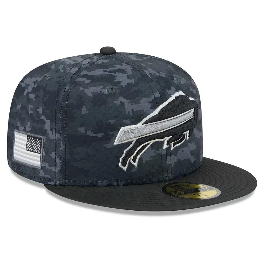 NFL ビルズ キャップ サルートトゥサービス2026 59FIFTY Fitted Hat ニューエラ/New Era ブラック