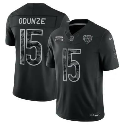 NFL ローム・オドゥンゼ ベアーズ ユニフォーム サルートトゥサービス2026 Salute To Service Stitched リミテッドジャージ ナイキ/Nike ブラック