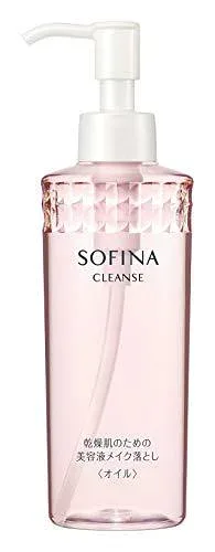 ソフィーナ 乾燥肌のための美容液メイク落とし オイル 200ml