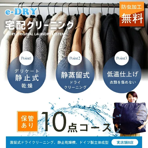 クリーニング 保管 宅配クリーニング \ブロガー推薦!/ 保管付き 詰め放題 最大10点 クリーニング カシミアクリーニング スキーウェアクリーニング 天然石鹸クリーニング【サービス特集認定商品】