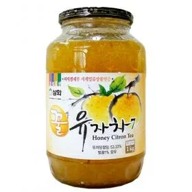 ゆず茶(蜂蜜入り)1kg×9個(韓国飲料、お茶)
