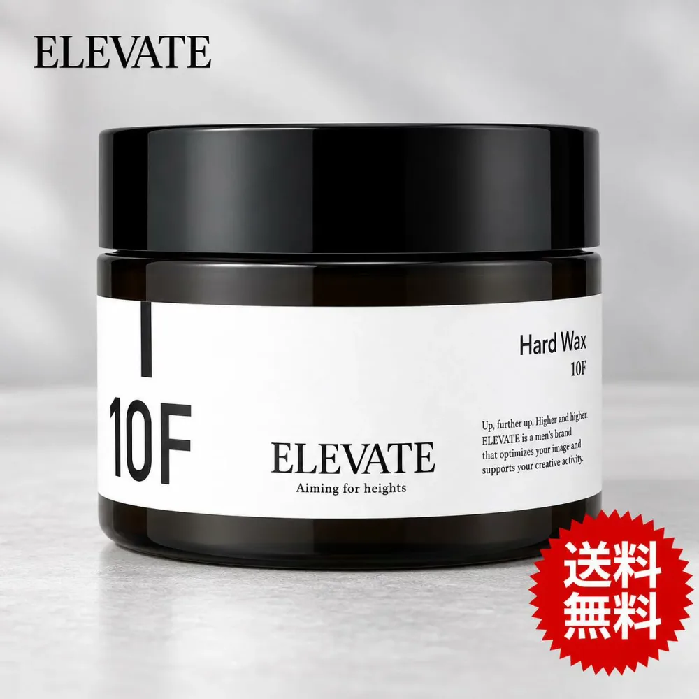 DEMI デミ ELEVATE エレベート ハードワックス 10F 85g デミ メンズ ヘアワックス ヘアスタイリング ハードセット 強力セット キープ力 立体感 動き 束感