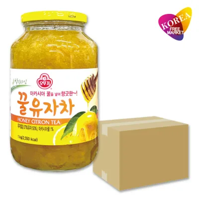 オットギ 三和 蜂蜜 柚子茶 1Kg 9個 箱売り 1BOX / オットゥギ三和 蜂蜜ゆず茶 韓国伝統茶 はちみつ ゆず茶