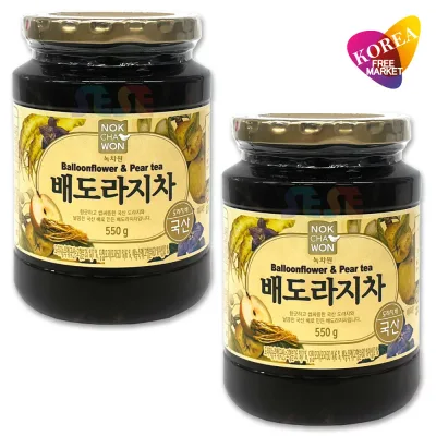 【緑茶園】梨ドゥラジ茶 550g (梨・桔梗茶)2個セット