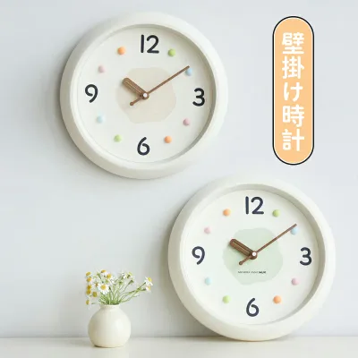 掛け時計 静音 おしゃれ 壁掛け 掛時計 かべ掛け時計 かわいい 見やすい シンプル 大きい 静か アナログ オシャレ プレゼント ウォールクロック 連続秒針 インテリア 壁掛け時計 軽量 壁時計 北欧 時計 直径約30cm