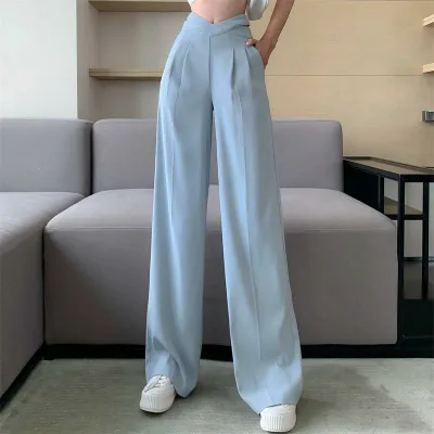 パンツ レディース テーパードパンツ 春夏 ポリエステル 高見え 通勤 オフィス カジュアル きれいめ 無地 シンプル ブルー ブラック S M L XL XXL