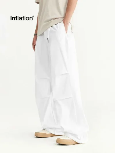 カーゴパンツ メンズ ワイドパンツ ワークパンツ ボトムス ダメージ加工 絞り染め パンツ カジュアル アメカジ ストリート系 オールシーズン