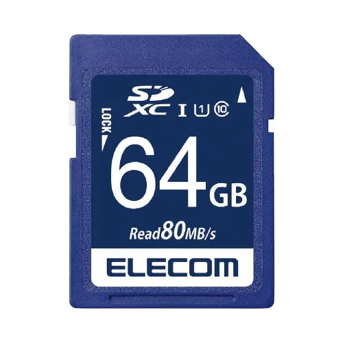 エレコム エレコム データ復旧SDXCカード UHS−I U1 45MB/s 64GB MF-FS064GU11R