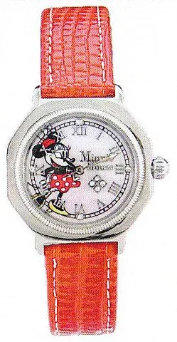 ディズニーウォッチ 限定商品Disney Watch ミニーマウスLimited Edition ベルトカラーレッド100本限定 シリアルNo入り1205-MN【送料・代引き手数料無料】ギフト プレゼント 限定品