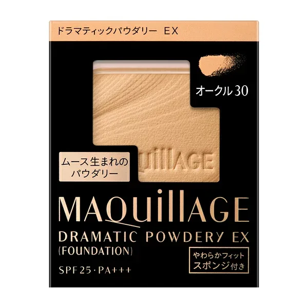 資生堂 マキアージュ ファンデーション ドラマティックパウダリー EX オークル30 (レフィル)