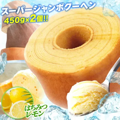 5種から選べる スーパージャンボクーヘン2個セット 1個450gの超ド級 送料無料 2026 食品 バームクーヘン 訳あり おやつ スイーツ 在庫処分 A