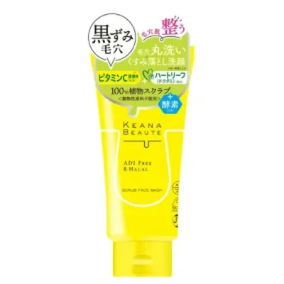ケアナボーテ 毛穴丸洗いスクラブ洗顔 120g 明色化粧水 4902468360015 -ko