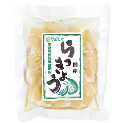 国産らっきょう(80g)【純正食品マルシマ】