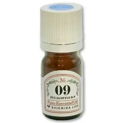 ユーカリ 精油 3ml Pure エッセンシャルオイル アロマオイル 天然100% ピュア アロマ すっきり 爽快 花粉 鼻づまり のど 風邪 呼吸 清潔 空気清浄 芳香浴 ディフューザー アロマ加湿器 マスク しちだ・ライフ