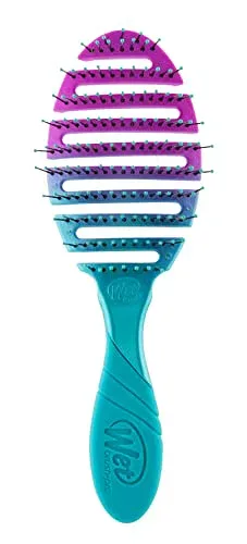 Wet Brush WetBrush(ウェットブラシ) プロ フレックスドライ ヘアブラシ ティールオンブレ 1個 (x 1)