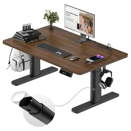 次世代|電動昇降式デスク ローデスク 100x60cm 高さ(48-72cm)調整可能 人間工学 ゲーミングデスク/学習机/作業兼用/ロータイプ パソコンデスク コンセント付き 静音 メモリー機能付き 【椭圆…