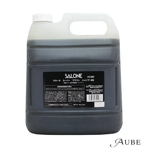 パシフィックプロダクツ サローネ スーパーブラウン シャンプー MX 4000ml 詰め替え【宅急便対応】