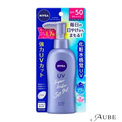花王 ニベアサン ウォータージェル SPF50 PA+++ ポンプ 140g【ドラッグストア】【宅急便コンパクト対応】