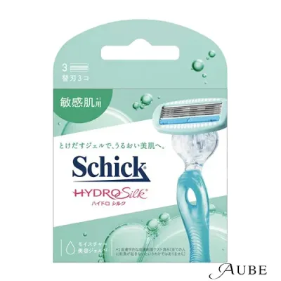 シック Schick ハイドロシルク 敏感肌用 替刃 3個入【ドラッグストア】【宅急便コンパクト対応】
