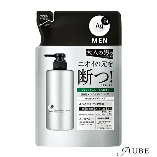 ファイントゥデイ エージーデオ24メン 薬用メンズボディクレンズ つめかえ用 420ml【ドラッグストア】【追跡可能メール便対応2個まで】【宅急便コンパクト対応】