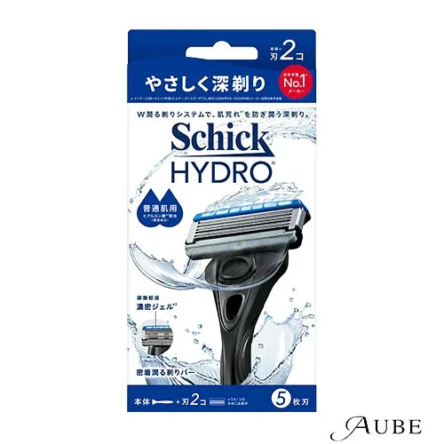 シック ハイドロ Schick HYDRO 普通肌 ホルダー 本体+替刃2個【宅急便コンパクト対応】【ドラッグストア】