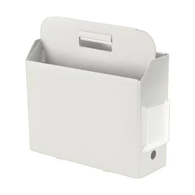 (まとめ)プラス PPキャリーボックス+ A4Eホワイト FL-126BF 1個【×20セット】