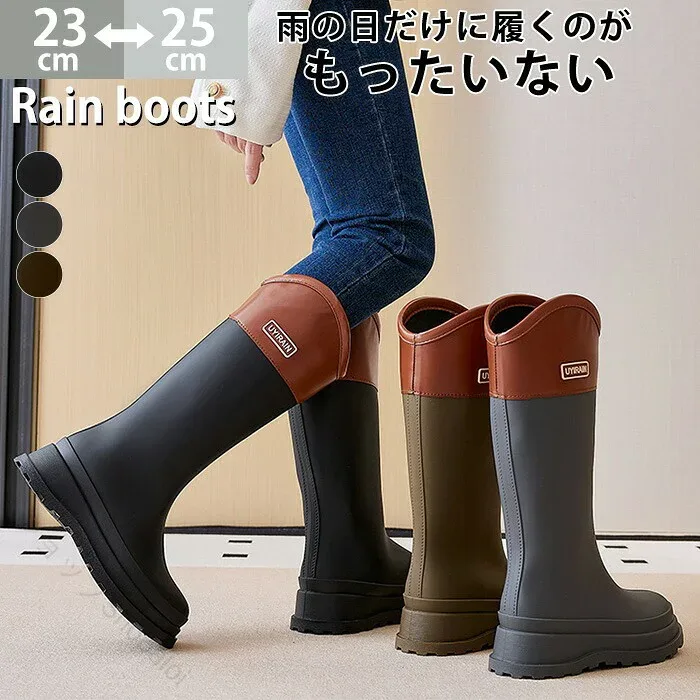 レディース 長靴 防水 柔らかい ロング丈 ミドル丈 レインブーツ 農作業 ガーデニング アウトドア 通勤 通学 履きやすい エアラバーショートブーツM カラバリ ブラック ホワイト ブルー