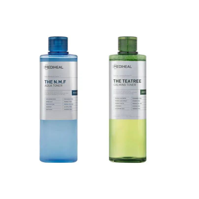 国内発送 MEDIHEAL メディヒール ザ N.M.F アクアトナー ティーツリーカーミングトナー 500ml 大容量 化粧水 毛穴 角質 透明感 くすみ 肌荒れ なめらかな肌 敏感肌 ニキビ予防