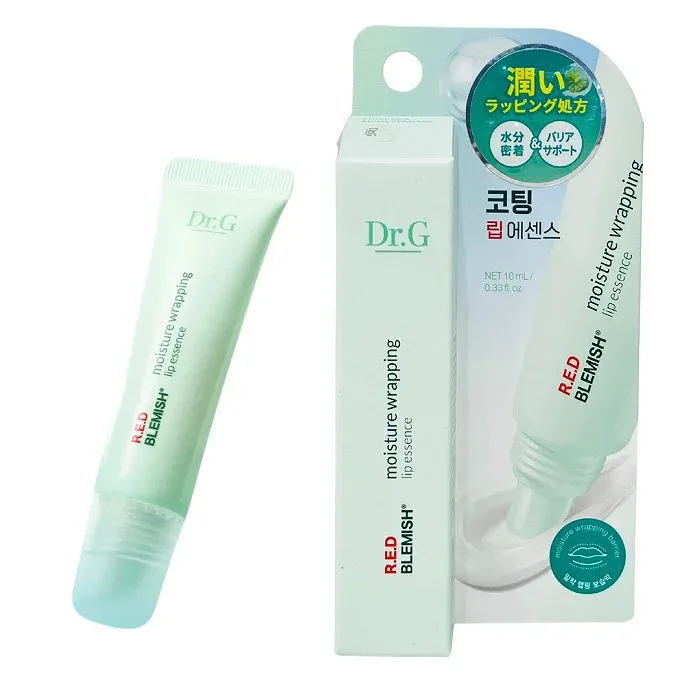 国内発送 韓国コスメ スキンケア Dr.G ドクタージー レッド ブレミッシュ モイスチャー ラッピング リップ エッセンス 10ml リップ美容液 保湿 潤い 水分補給