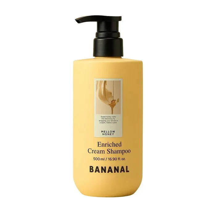 国内発送 BANANAL (バナナル) エンリッチ ド クリーム シャンプー 500mL ダメージヘア 傷んだ髪 香水シャントリ 韓国コスメ ヘアケア