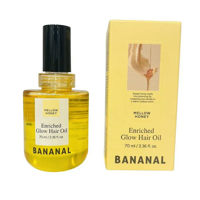 国内発送 BANANAL (バナナル) エンリッチ ド グローヘアオイル 70mL ダメージヘア 傷んだ髪 香水 韓国コスメ ヘアケア