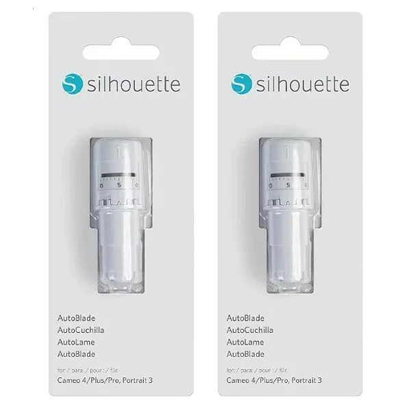 シルエットカメオ4・自動刃だし調整機能付きカッターセット 2パックセット 並行輸入品