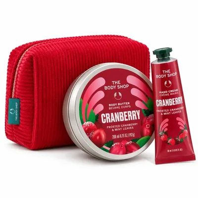 10月29日発売【 ボディケアポーチ クランベリー 】ザボディショップ THE BODY SHOP クリスマスコフレ ホリデーコフレ ホリデーギフト 2026クリスマス クリスマスプレゼント コフレ