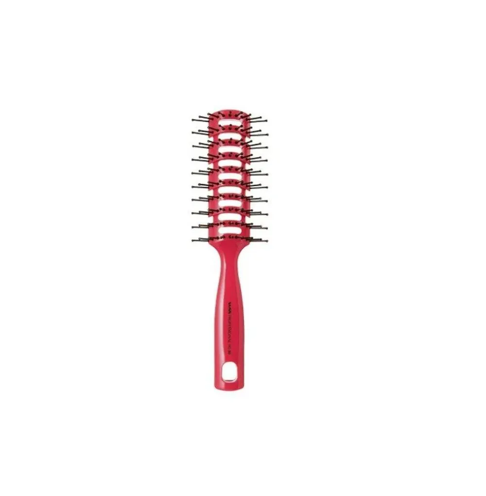Vess ベス工業 日本製 スタイリングブラシ レッド・No.80R