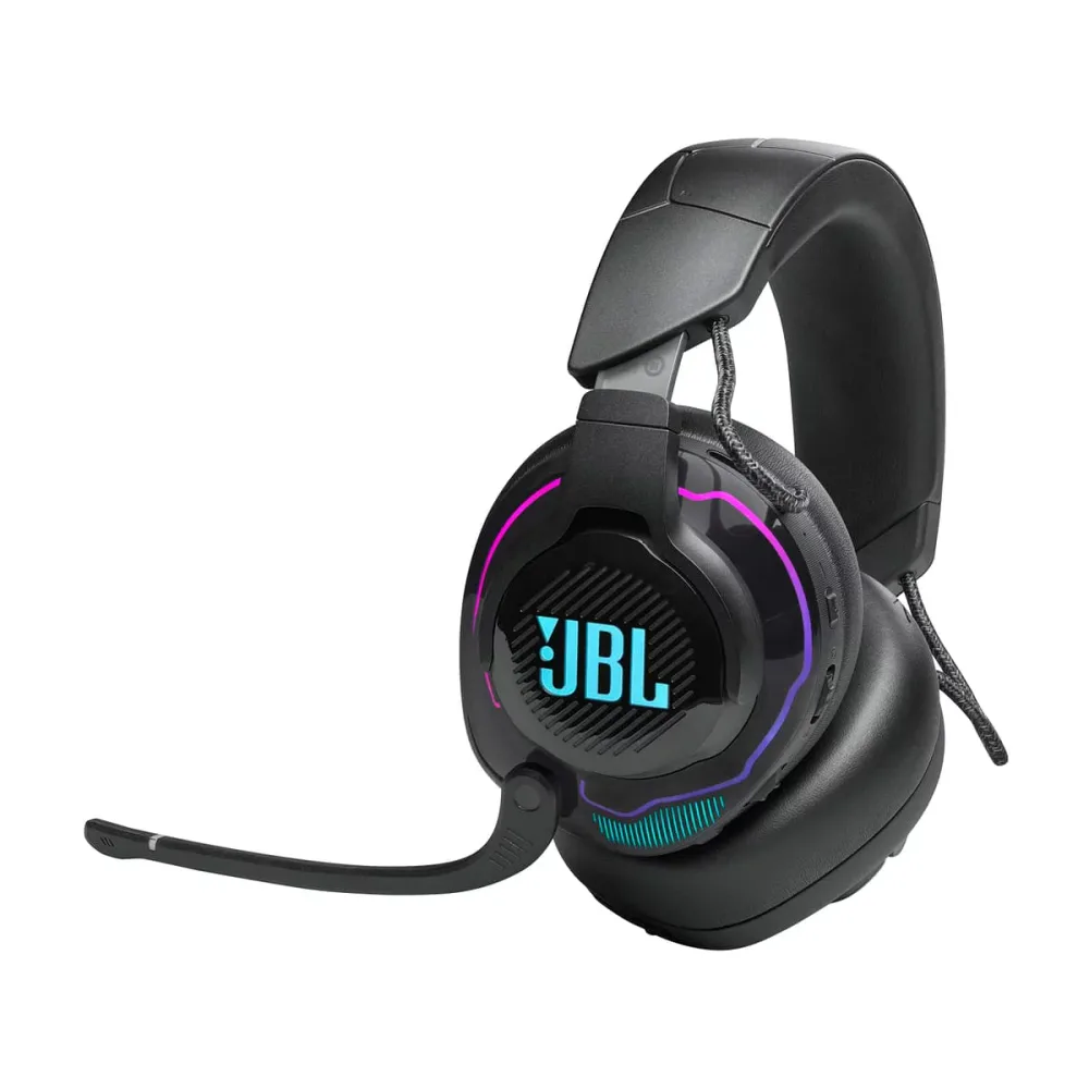 JBL QUANTUM 910 ゲーミングヘッドセット/7.1chサラウンド/ヘッドホン/ノイズキャンセリング/ハイレゾ対応/3.5MM+2.4GHzワイヤレス接続+Bluetooth/PS5 PS4 Switch 対応/ブラック/JBLQ910WLBL