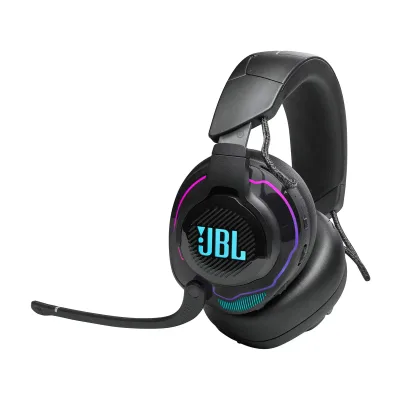 JBL QUANTUM 910 ゲーミングヘッドセット/7.1chサラウンド/ヘッドホン/ノイズキャンセリング/ハイレゾ対応/3.5MM+2.4GHzワイヤレス接続+Bluetooth/PS5 PS4 Switch 対応/ブラック/JBLQ910WLBL