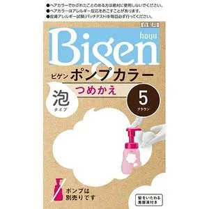 ビゲン ポンプカラー つめかえ 5 ブラウン 50mL+50mL+5mL 【正規品】