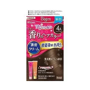 【3個セット】 ビゲン 香りのヘアカラー クリーム 4A 40g+40g×3個セット 【正規品】