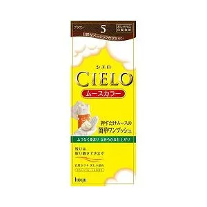 【5個セット】 シエロ ムースカラー 5 ブラウン 1セット×5個セット 【正規品】