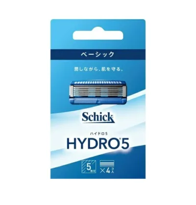 【5個セット】シック ハイドロ5 ベーシック替刃 4コ入×5個セット 【正規品】【k】【mor】【ご注文後発送までに2週間前後頂戴する場合がございます】