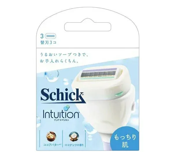 シック イントゥイション もっちり肌 替刃(3個入)【正規品】【k】【mor】【ご注文後発送までに2週間前後頂戴する場合がございます】