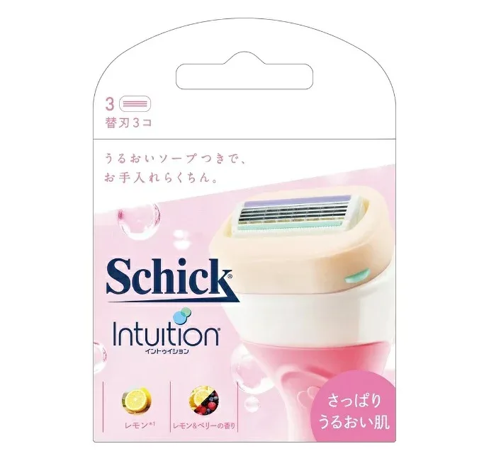 【3個セット】 シック イントゥイション さっぱりうるおい肌 替刃(3個入)×3個セット 【正規品】【k】【mor】【ご注文後発送までに2週間前後頂戴する場合がございます】