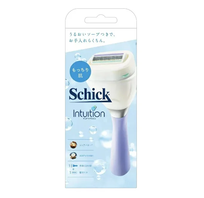 【3個セット】 シック イントゥイション もっちり肌 スリムホルダー 刃付き+替刃1個(1セット)×3個セット 【正規品】【k】【mor】【ご注文後発送までに1週間前後頂戴する場合がございます】