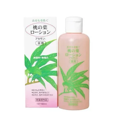 【48個セット】【1ケース分】ベルサンテ アセモン 薬用 桃の葉ローション 180ml×48個セット 1ケース分【正規品】【ori】
