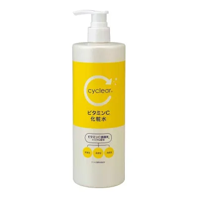 【5個セット】熊野油脂 サイクリア ビタミンC化粧水(500ml)×5個セット 【正規品】【ori】