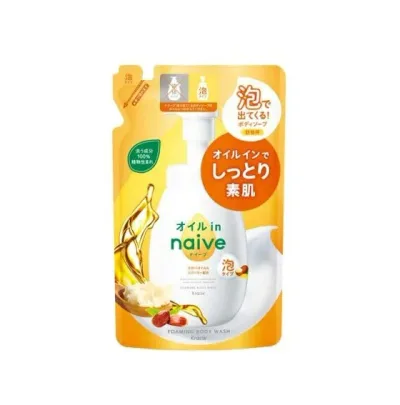 【10個セット】 クラシエ ナイーブ 泡で出てくるボディソープ オイルイン 詰替用(480ml)×10個セット 【正規品】